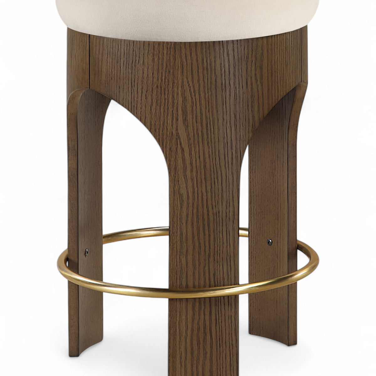 Bocceli - Counter Stool - Brown Base