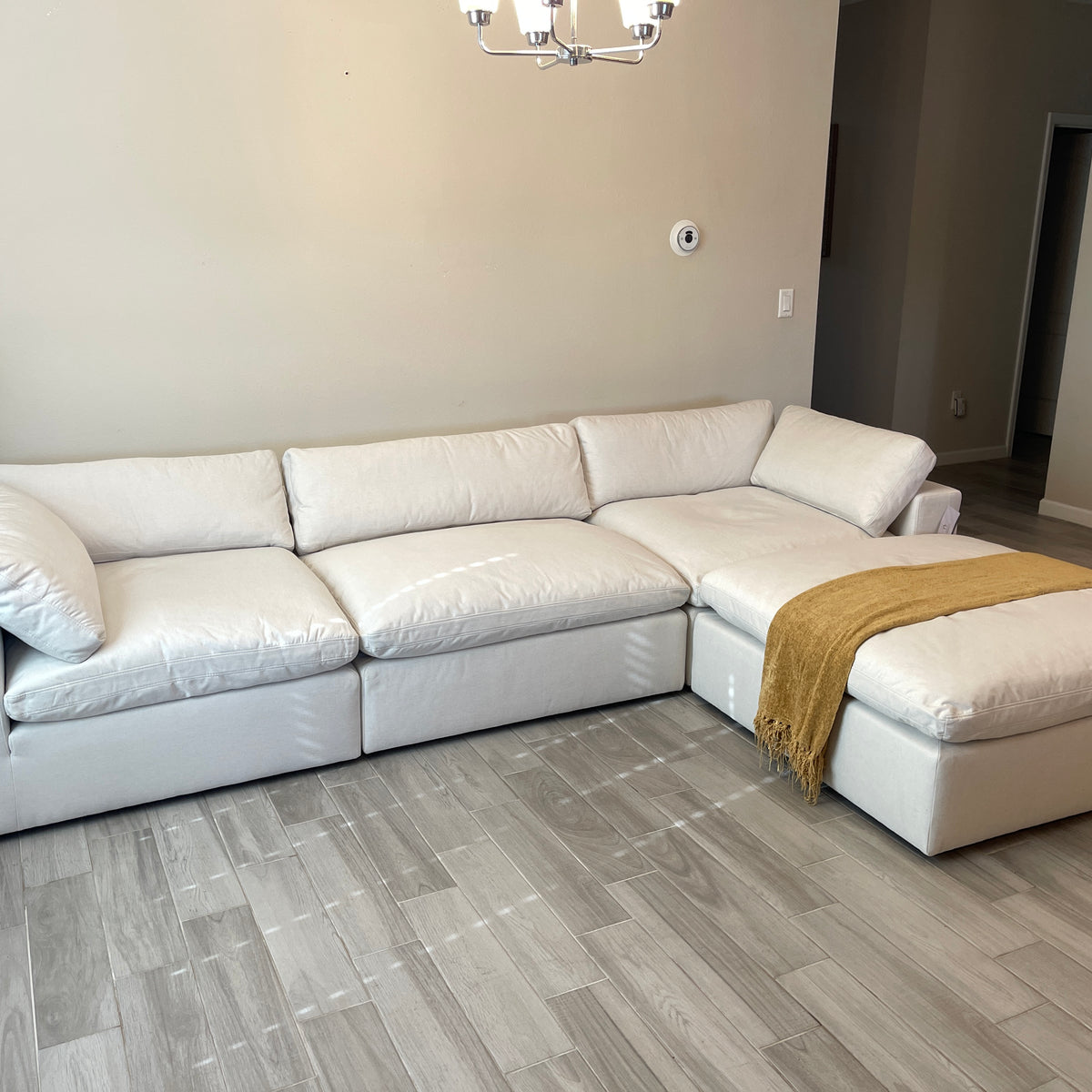 Off White “Dreamee” Cloud Couch Sectional
