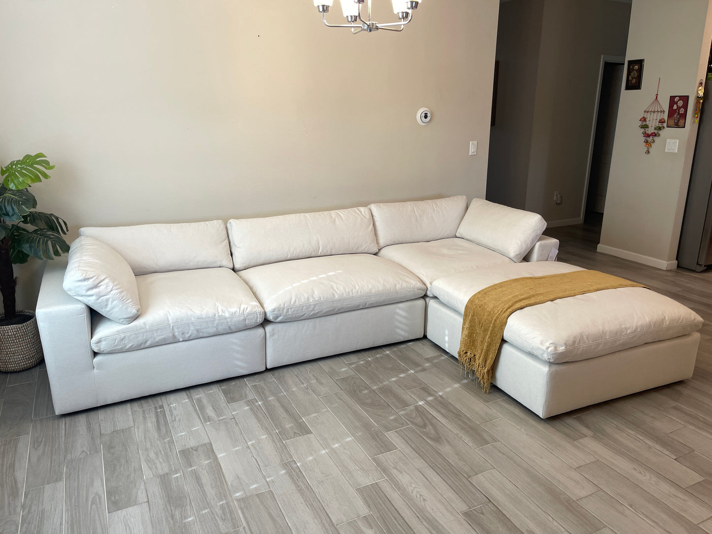 Off White “Dreamee” Cloud Couch Sectional