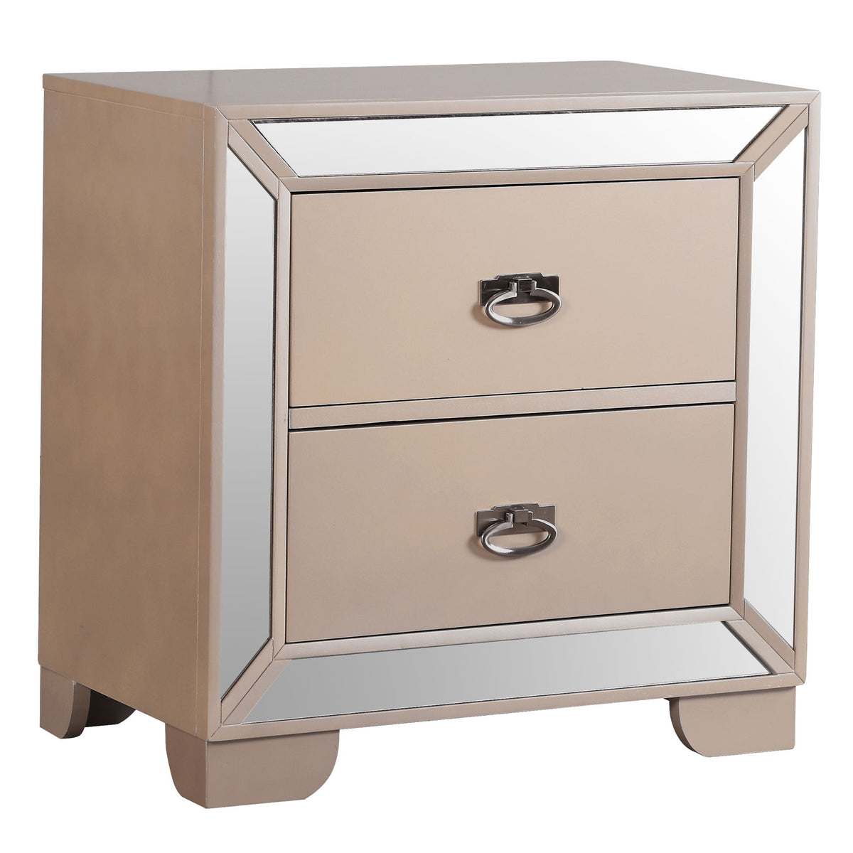 Contemporary Nightstand With Versatility