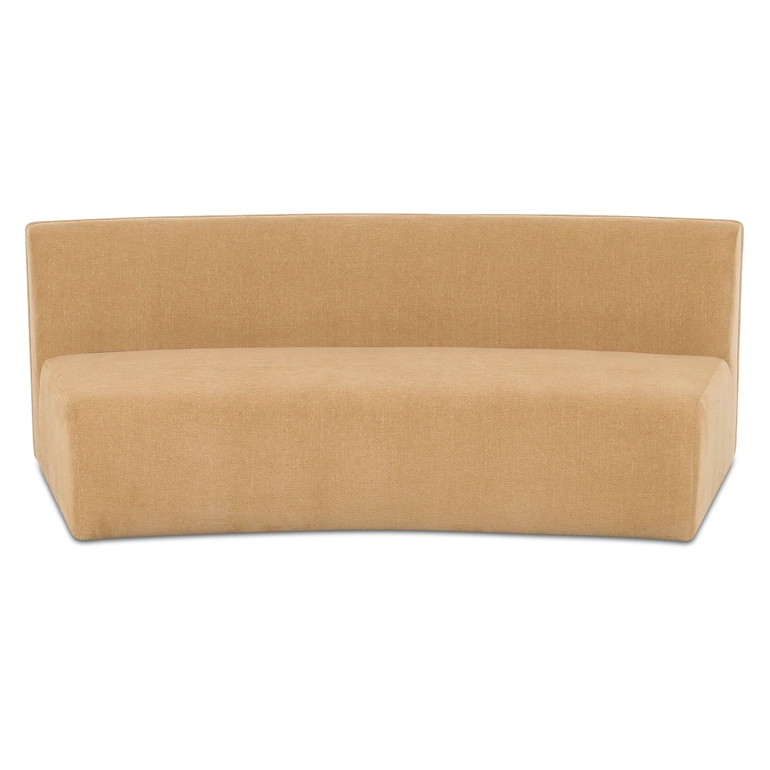 Naomi - Concave Sofa - Golden Yellow