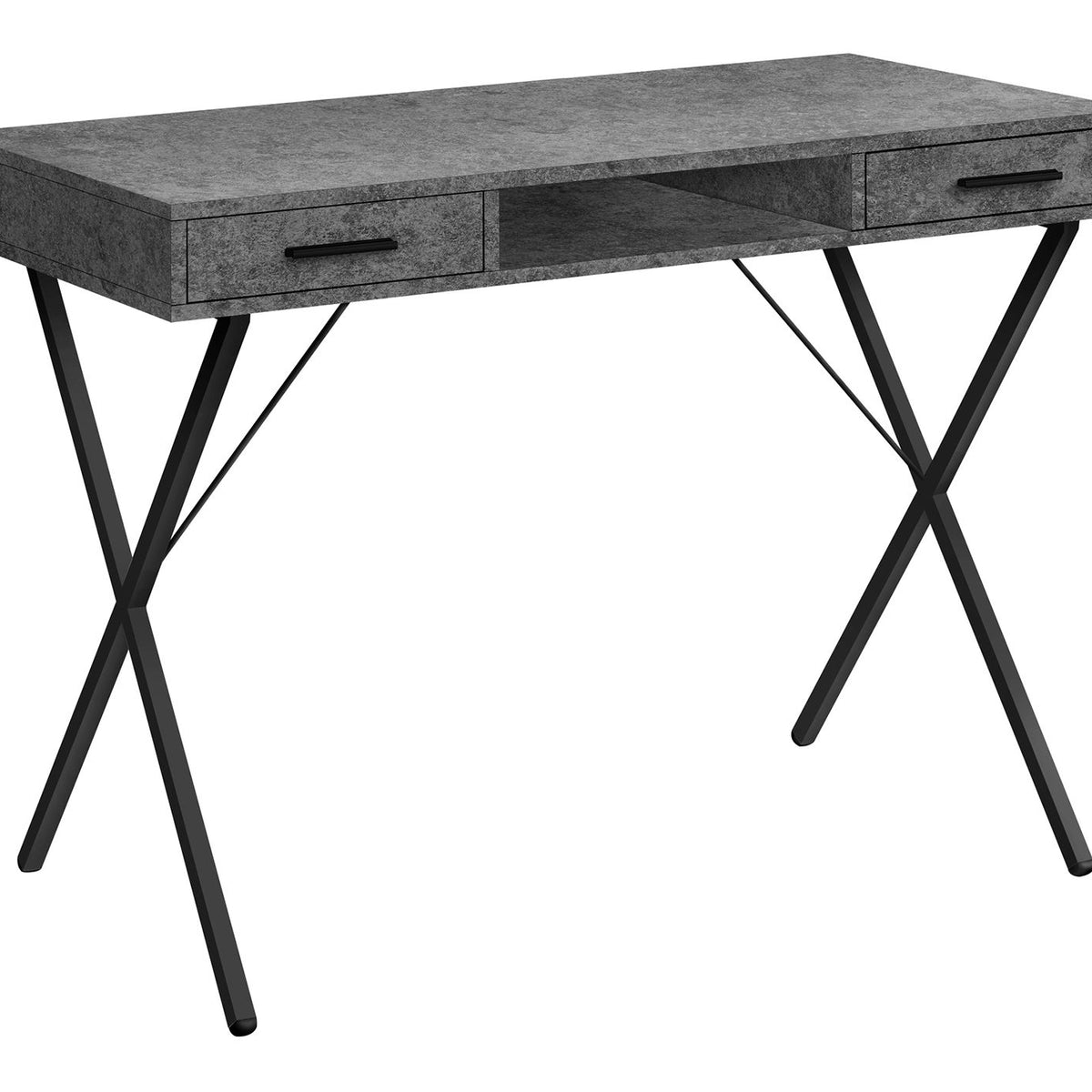 Computer Desk, Home Office, Laptop, Left / Right Set-Up, Storage Drawers, Work, Contemporary, Modern
