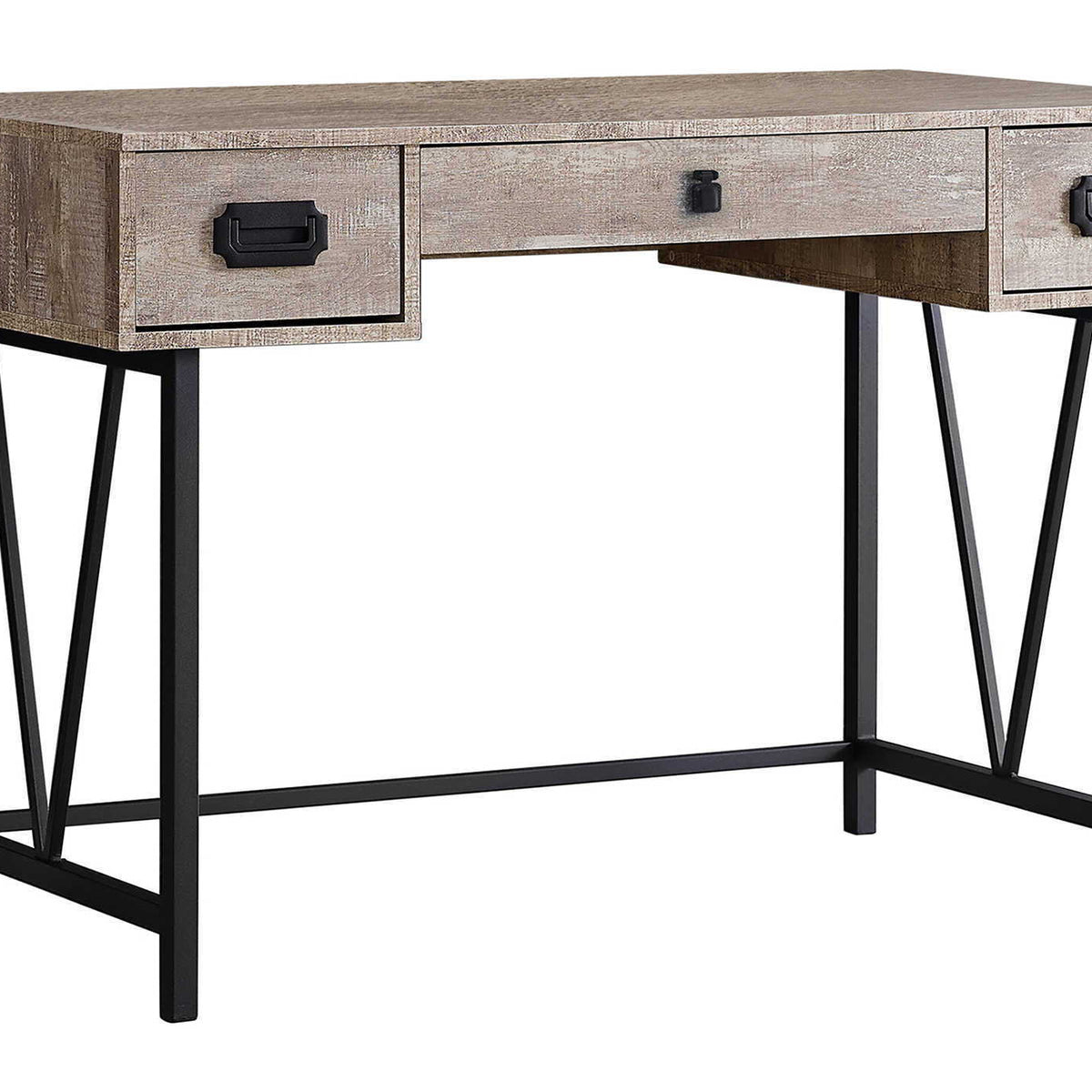 Computer Desk For Home Office, Laptop, Storage Drawers, Transitional