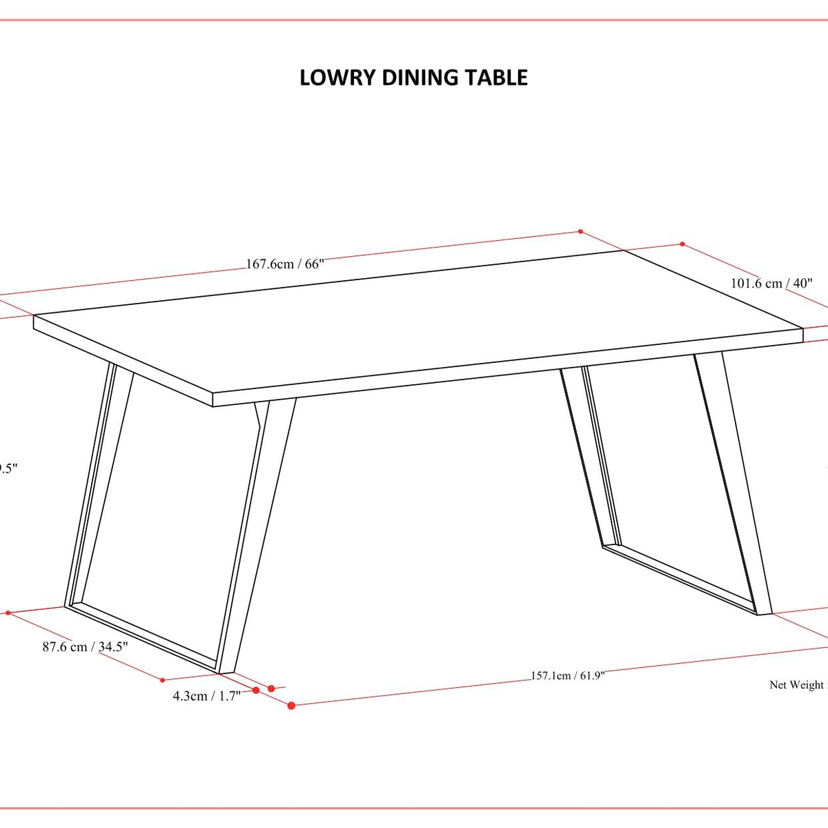 Lowry - Handcrafted Square Dining Table