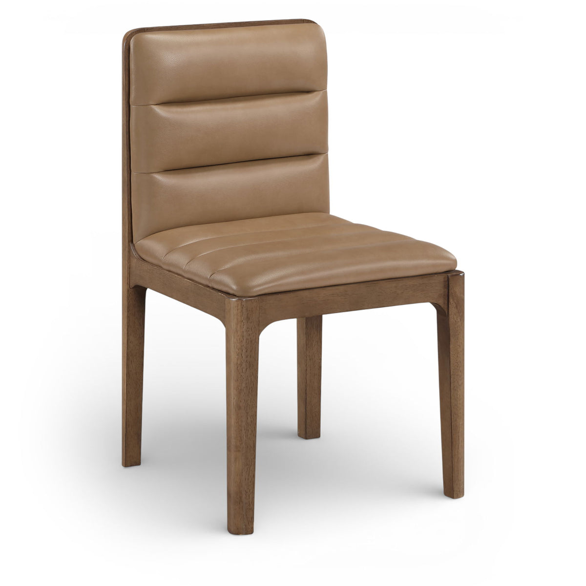 Ellis - Vegan Leather Upholstered Dining Chair (Set of 2) - Tan