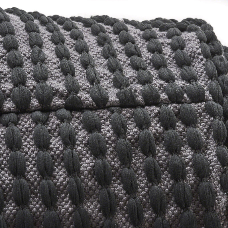 River - Handcrafted Cylindrical Pouf Water Resistant Fabric