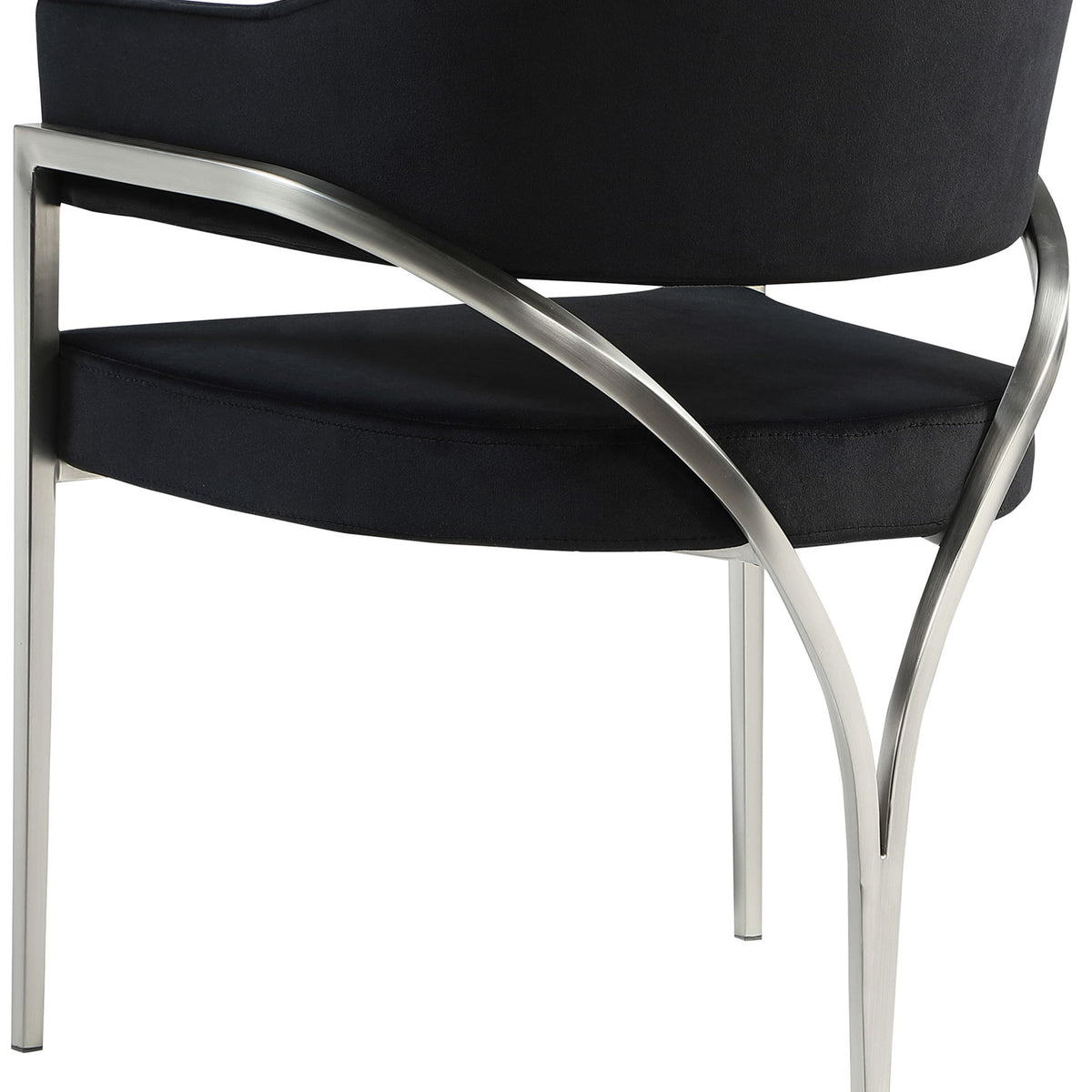 Madelyn - Dining Chair (Set of 2) - Brushed Chrome