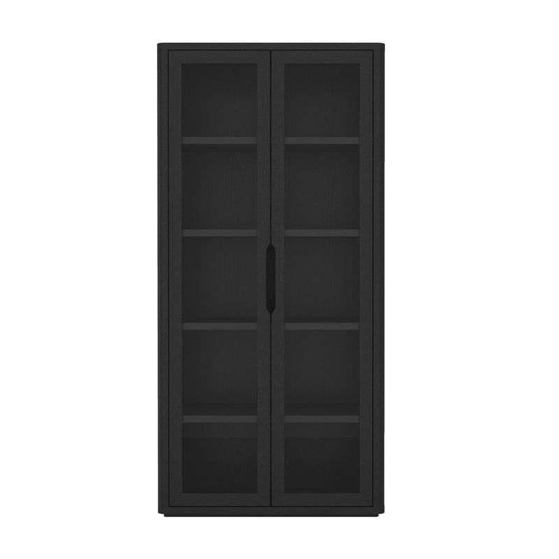 Manhattan Rivington - Bookcase Cabinet With Glass Doors