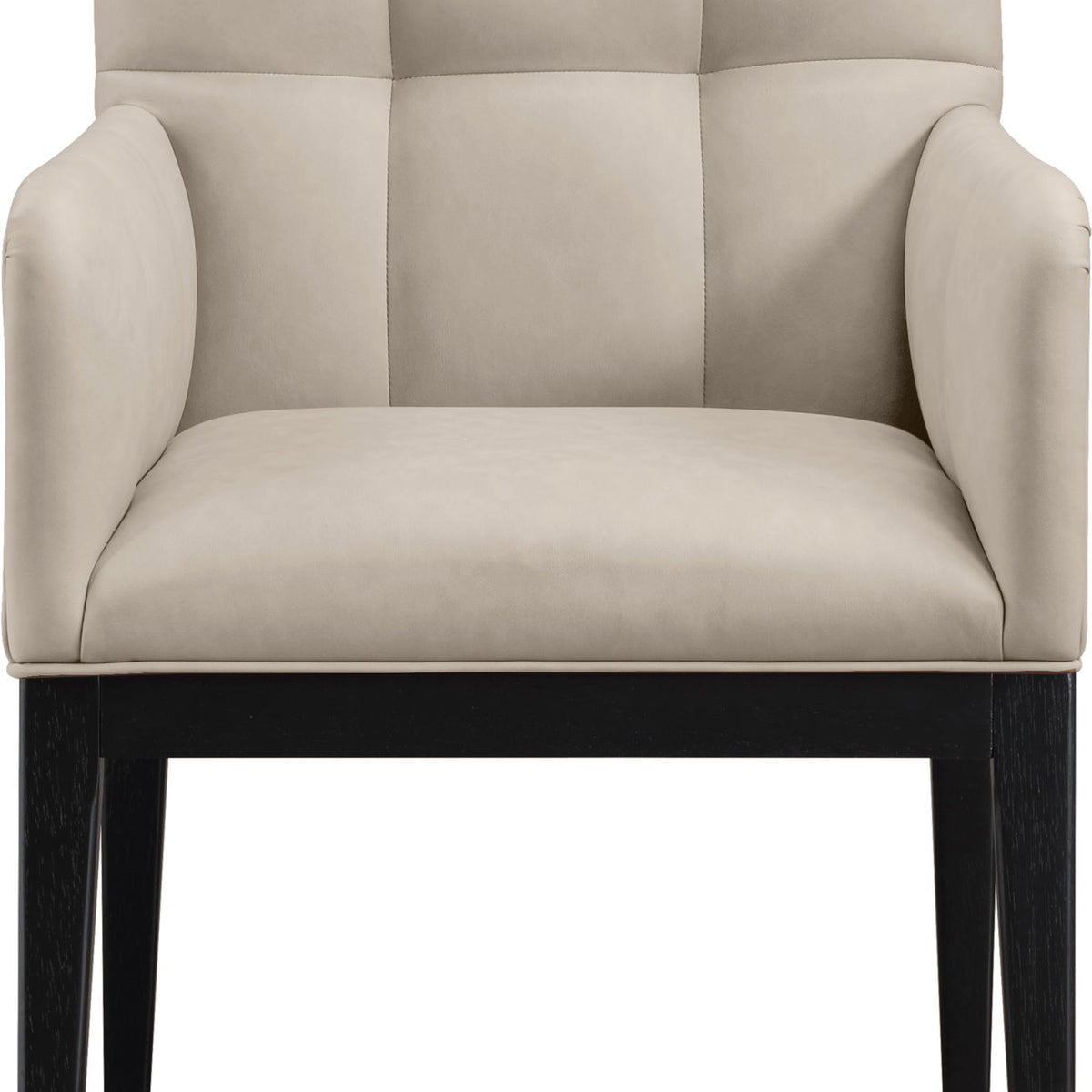 Adrian - Dining Arm Chair (Set of 2) - Black Legs