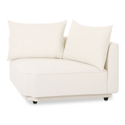 Rosello - Corner Chair - White