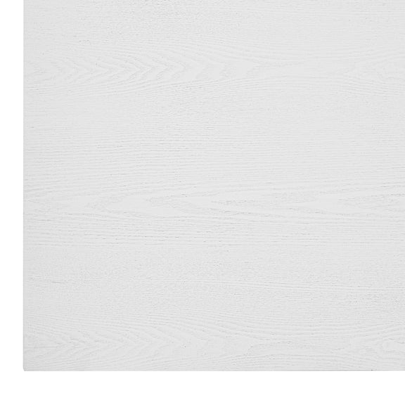 White wood-grain panel for desk surface