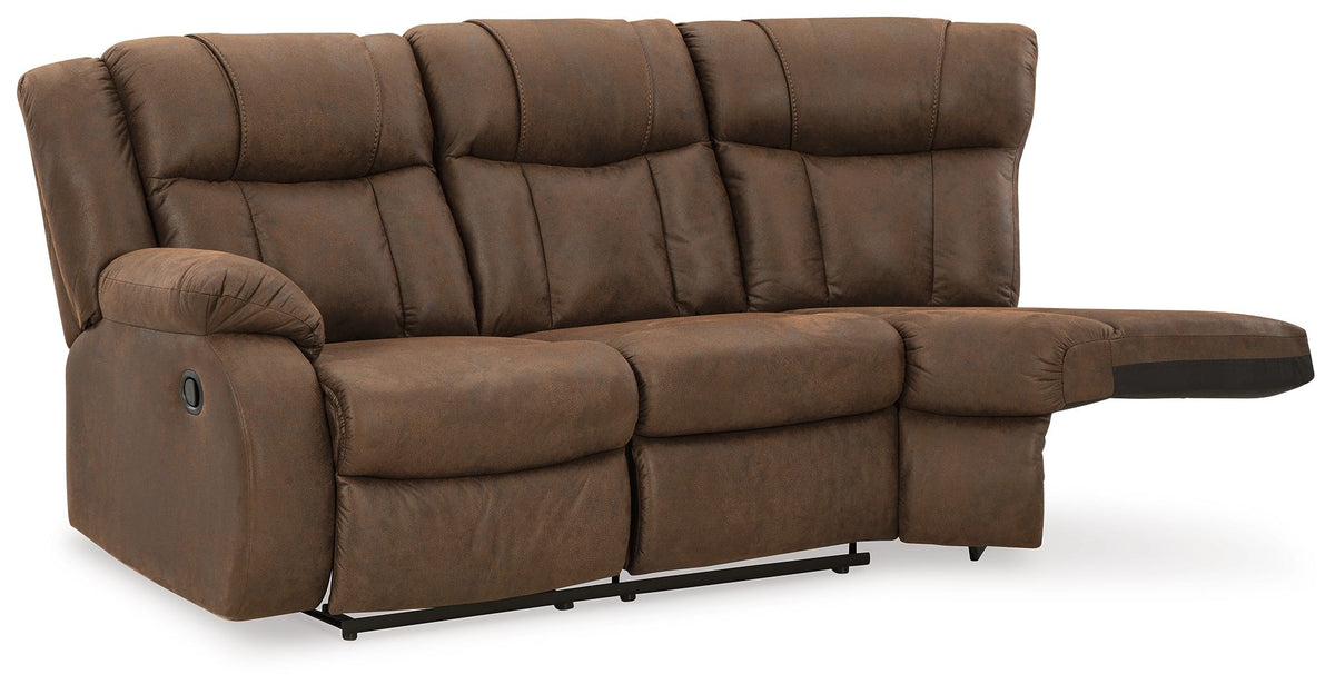 Trail Boys - Laf Reclining Loveseat - Walnut