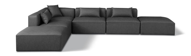 Cube - 6 Piece Modular Corner Armless Sectional