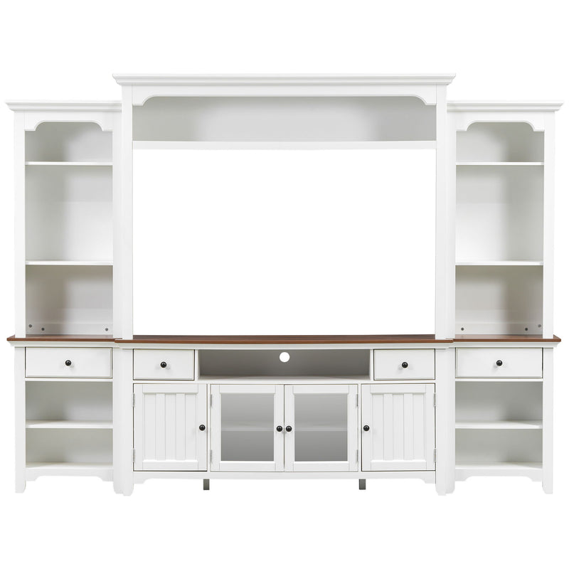 Extra Large TV Stand, Entertainment Center With Storage Cabinets