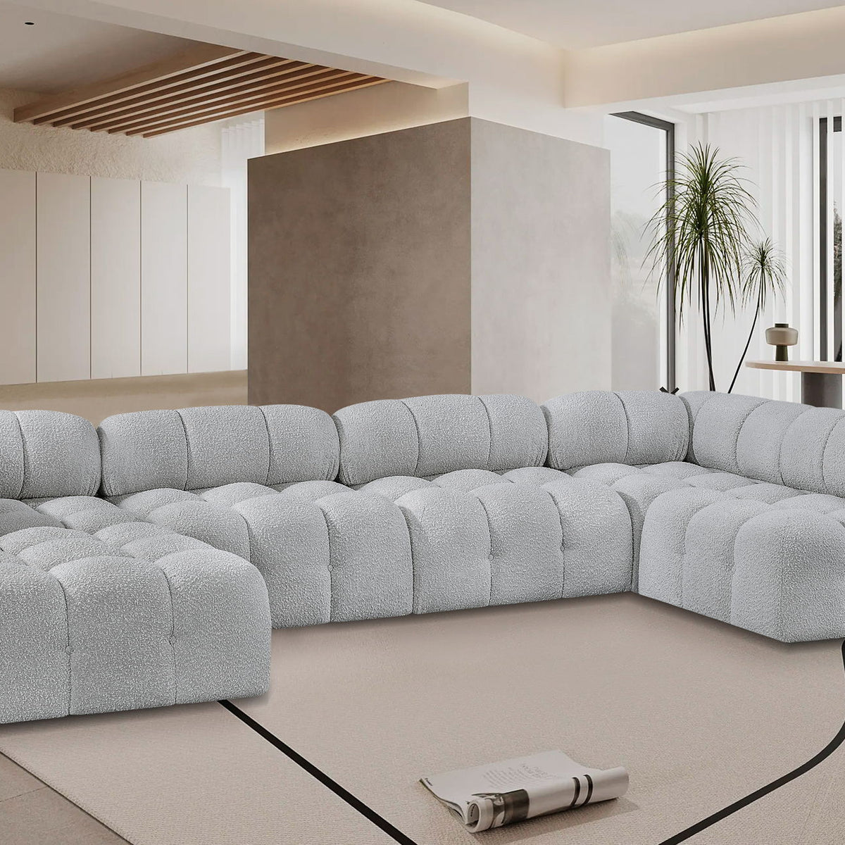 Ames - 6 Piece Modular U-Shaped Sectional