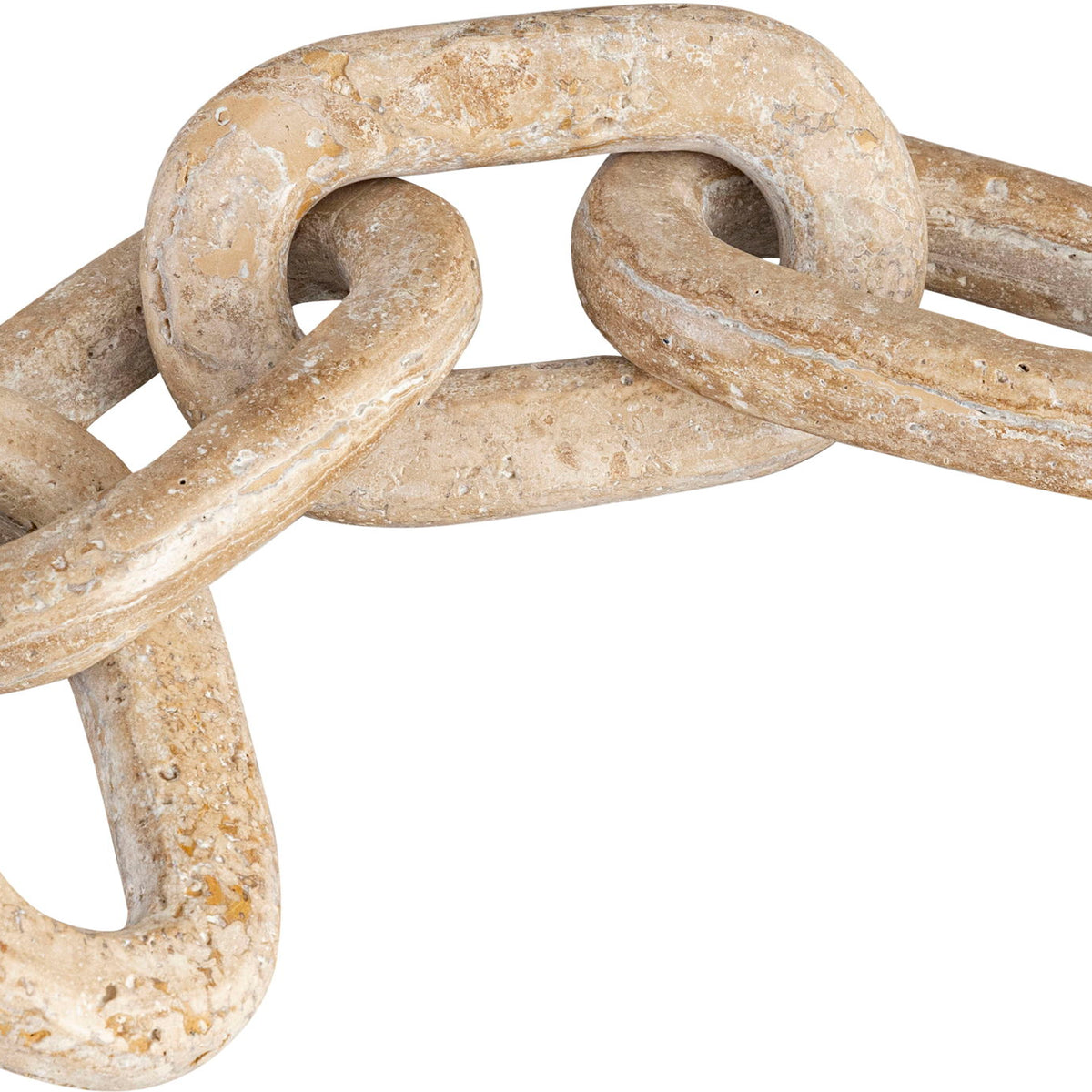 Lynx - Travertine Decorative Chain Links - Natural
