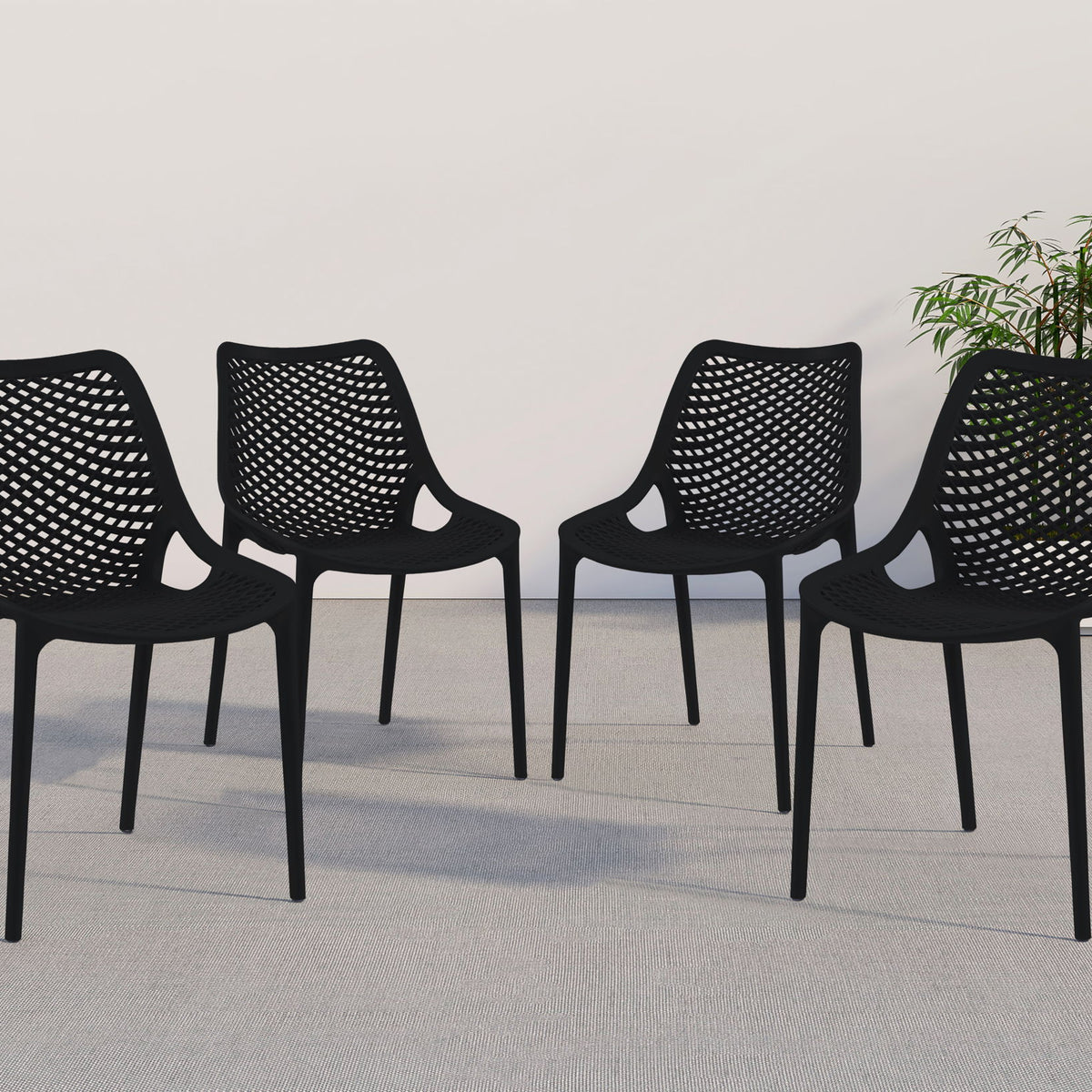 Mykonos - Outdoor Patio Dining Chair (Set of 2)