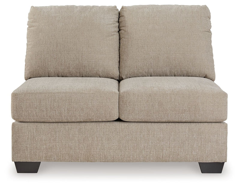 Brogan Bay - Armless Loveseat - Cork