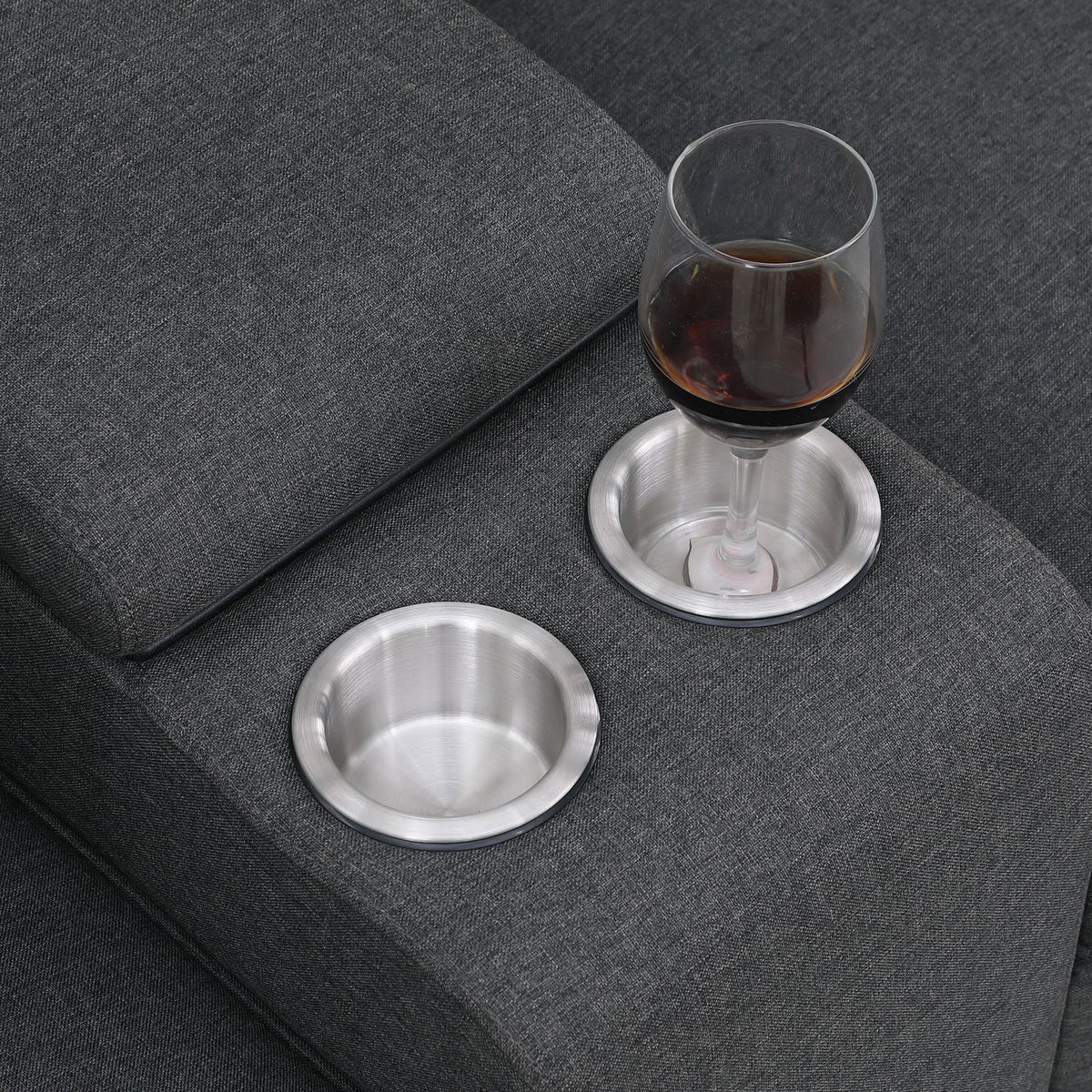 Eric - 9 Piece Upholstered Sectional With Ottoman