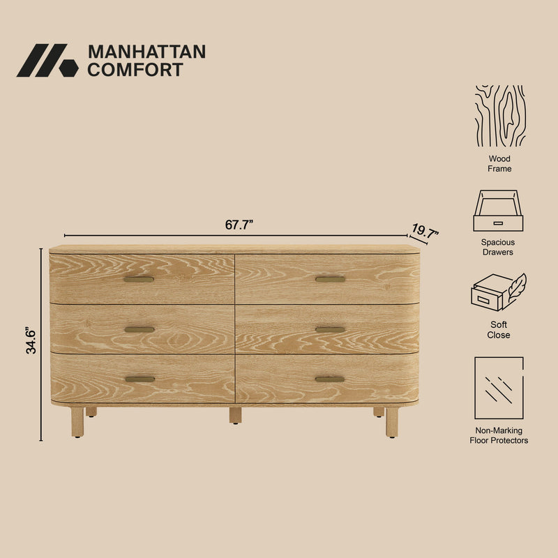 Manhattan Solara - Solid Wood Dresser