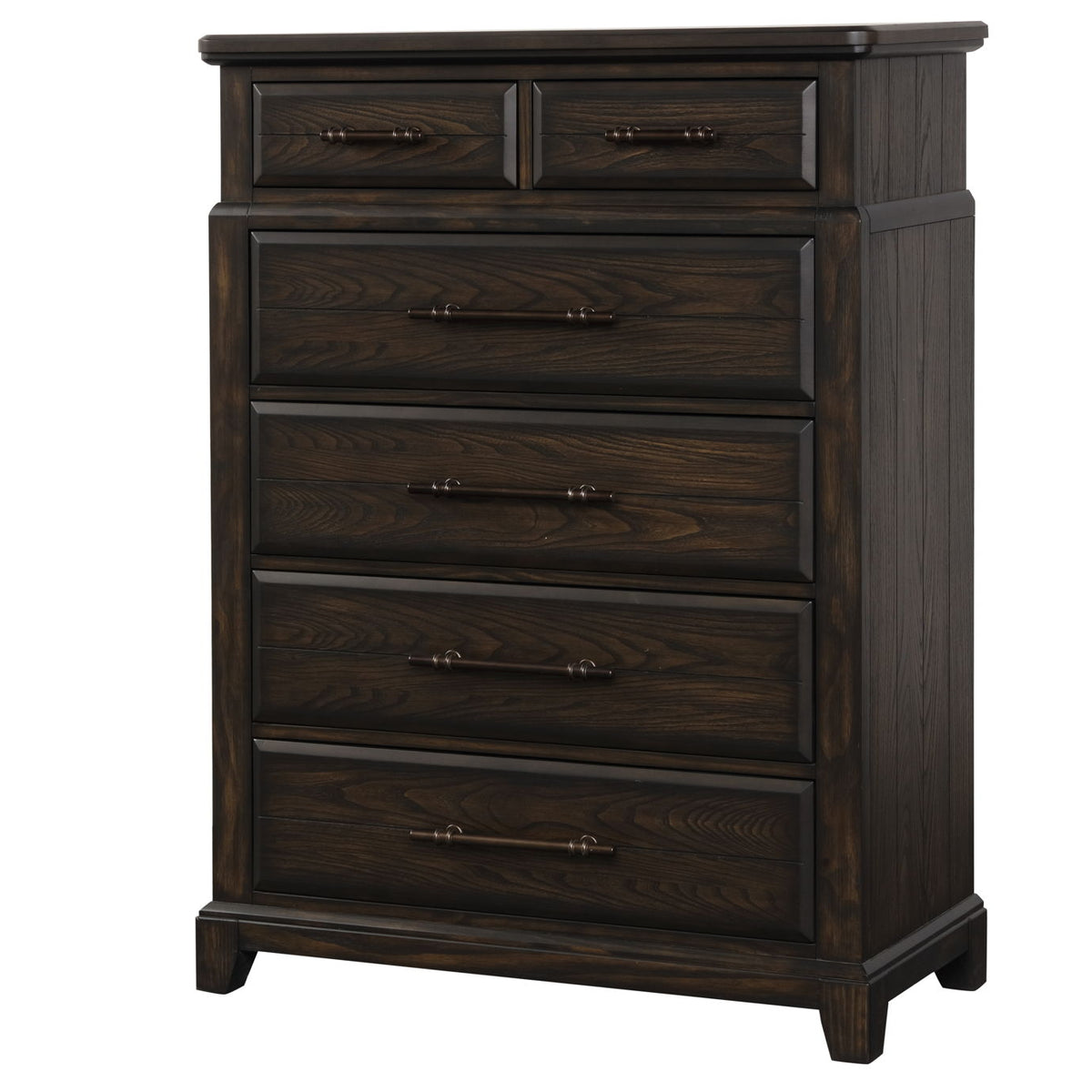 6 Drawer Dresser - Mahogany