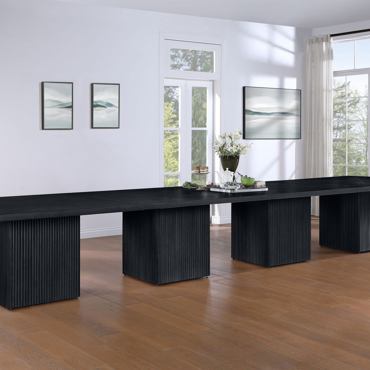 Belinda - Modular Dining Table - Black