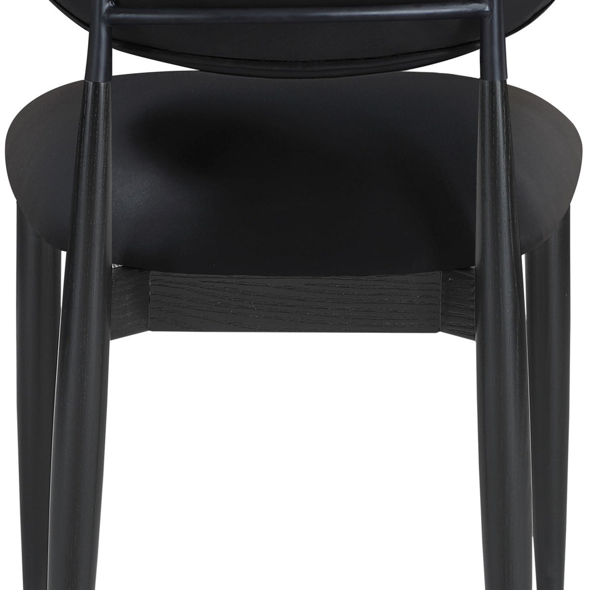 Riccio - Side Chair (Set of 2) - Black Frame