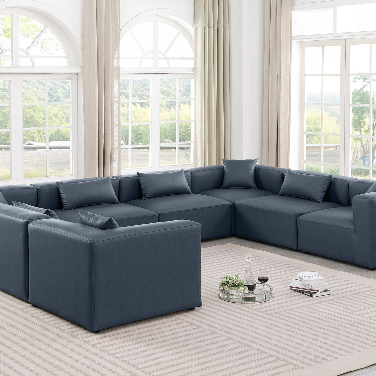 Cube - 8 Piece Modular Sectional