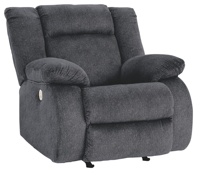 Burkner - Power Rocker Recliner - Marine
