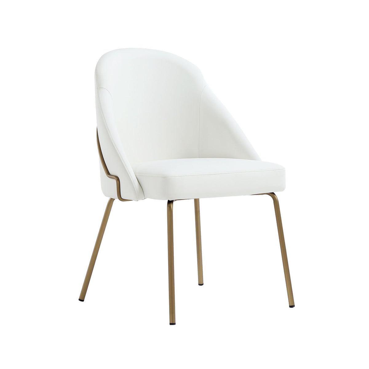 Manhattan Gracie - Dining Chair With Gold Legs
