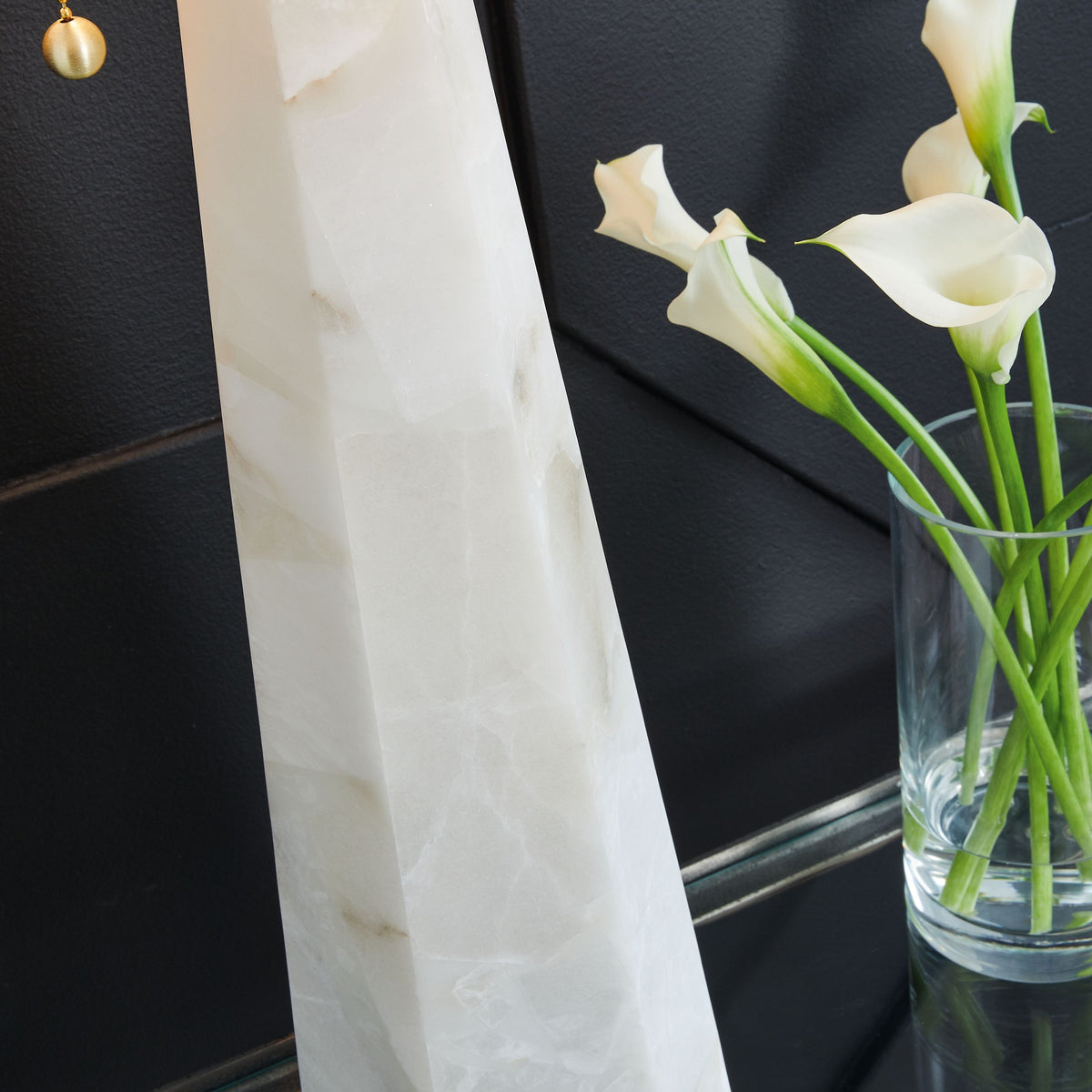 Laurellen - White - Alabaster Table Lamp