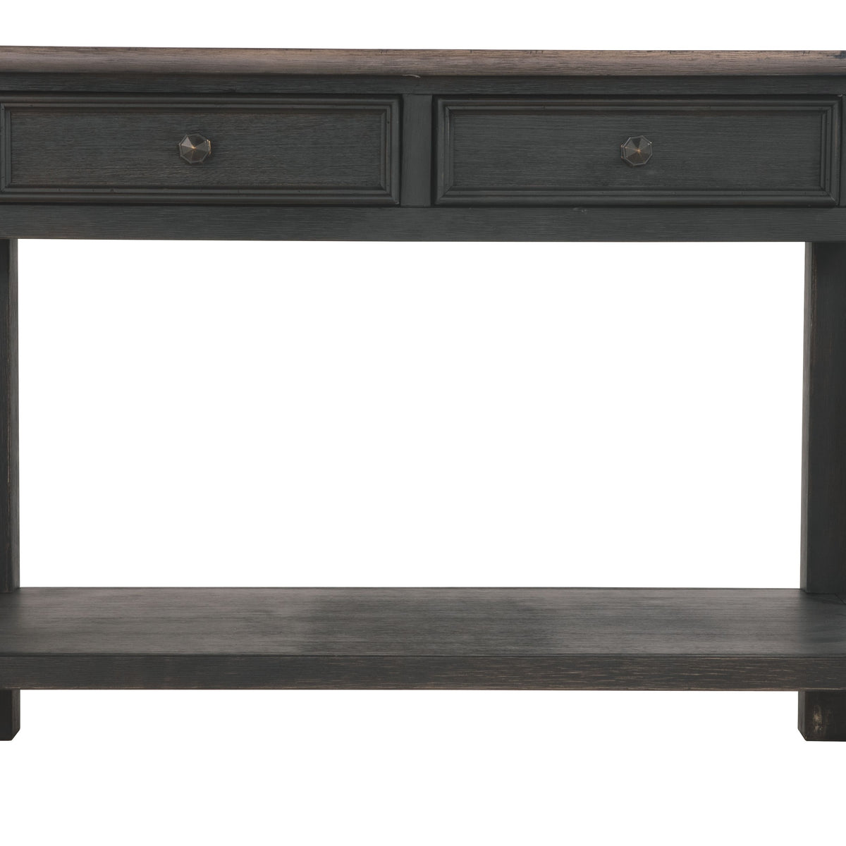 Tyler Creek - Grayish Brown / Black - Sofa Table