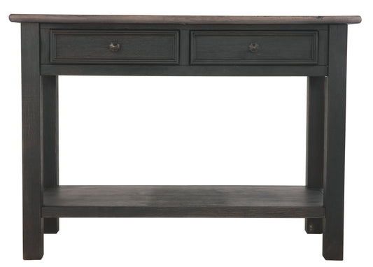 Tyler Creek - Grayish Brown / Black - Sofa Table