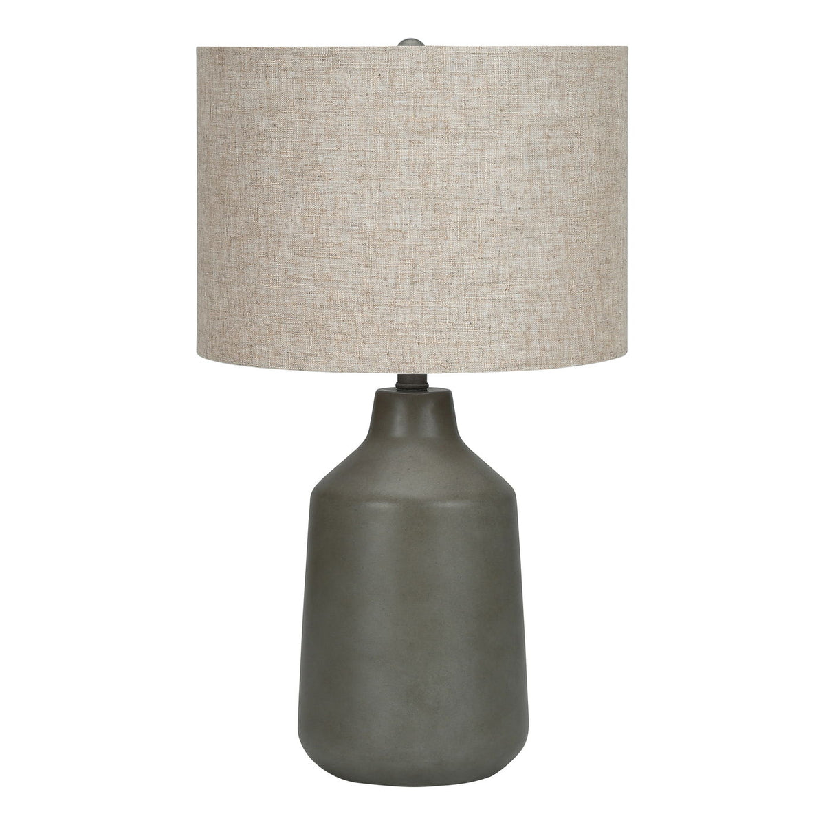 Lighting, Table Lamp, Concrete, Contemporary