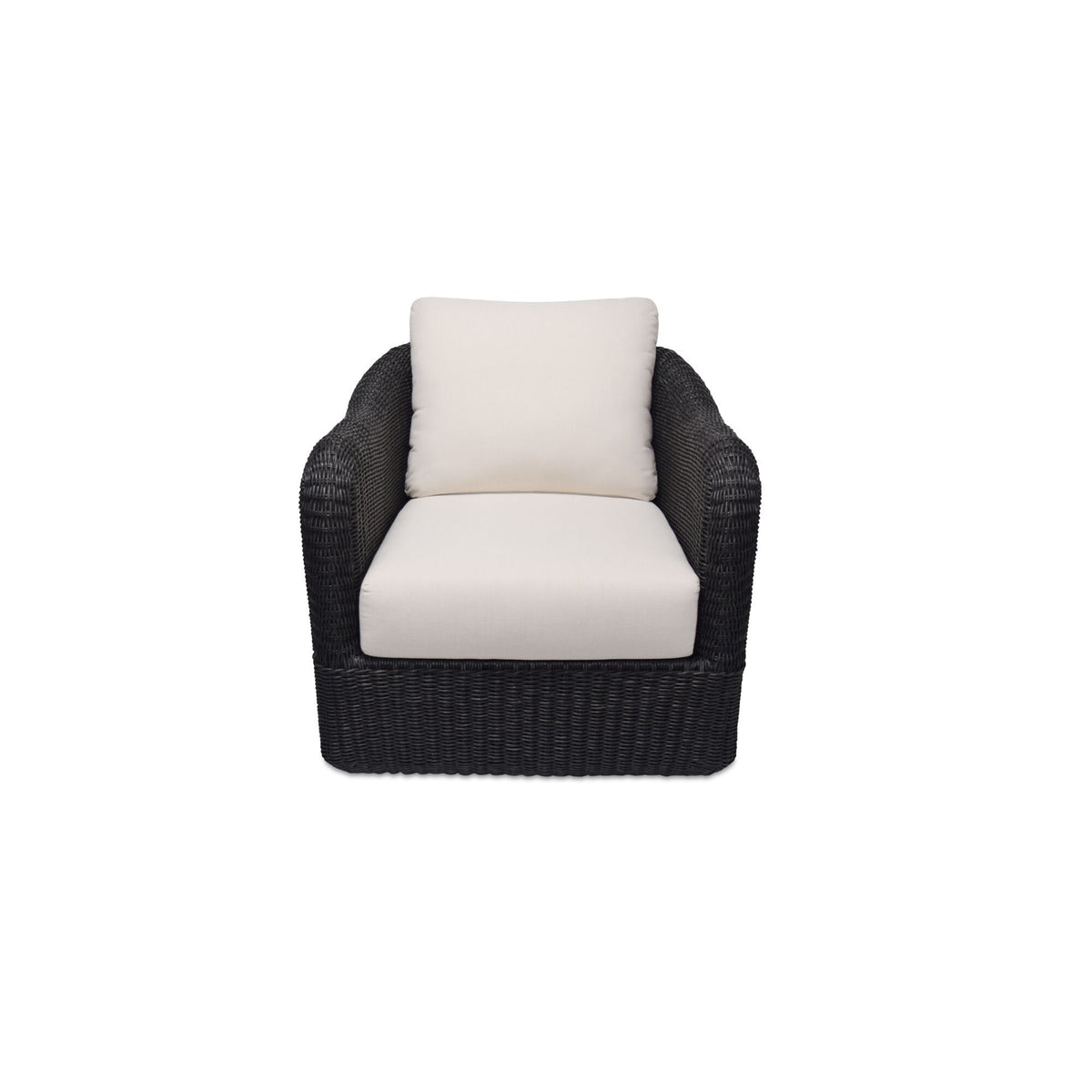 Bodhi - Outdoor Swivel Accent Chair - Charcoal / Gray