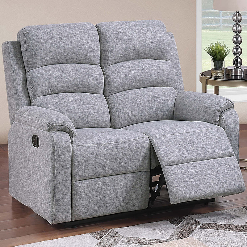 2 Piece Living Room Set With Manual Reclining Loveseat And Recliner