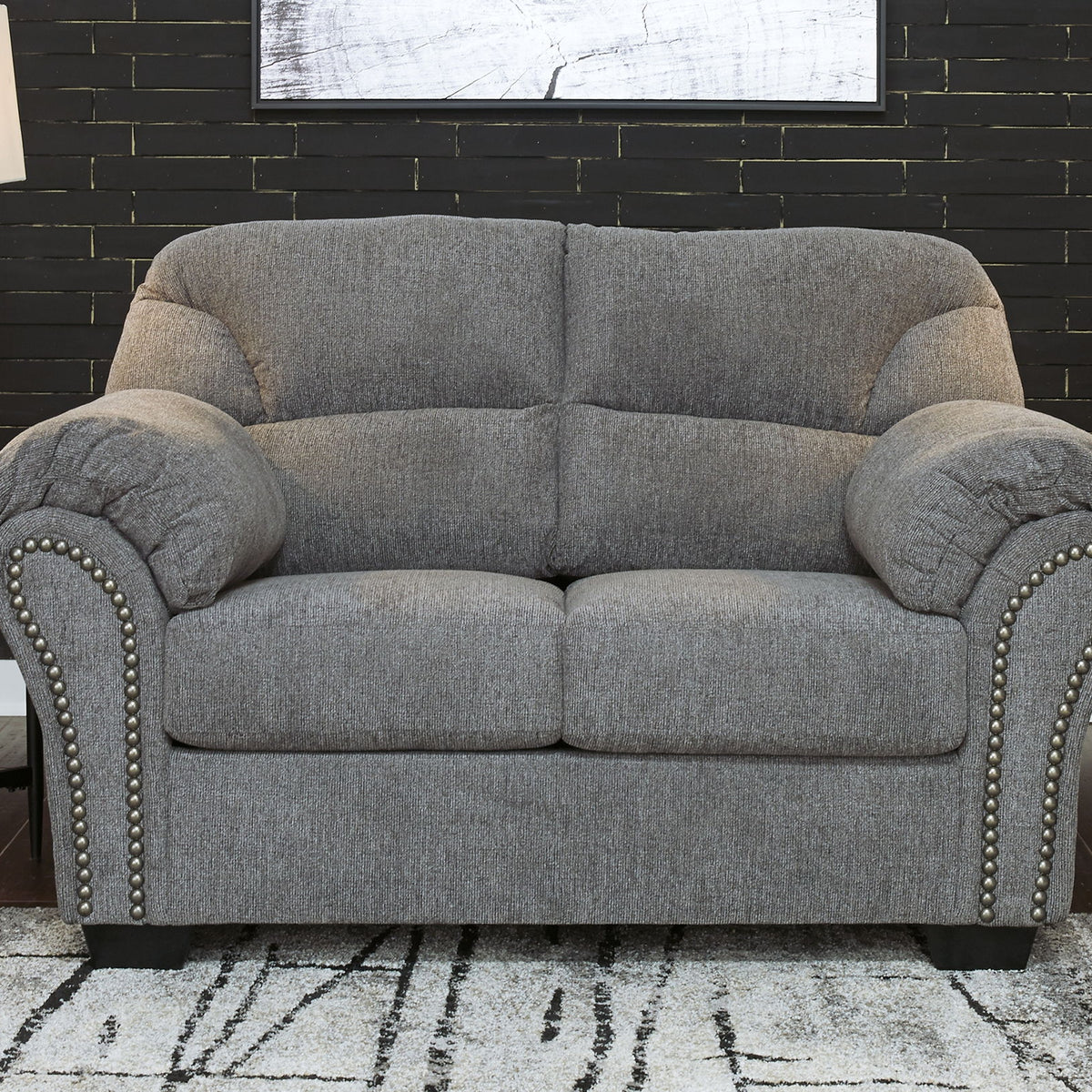 Allmaxx - Loveseat - Pewter