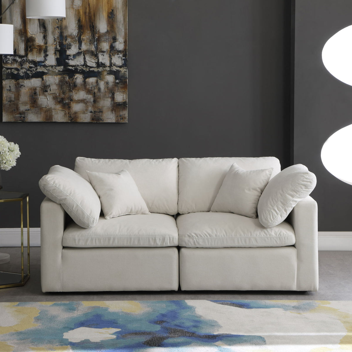 Plush - Modular 2 Seat Sofa