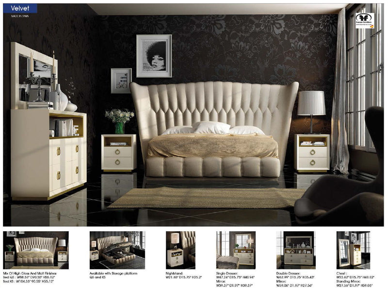 Velvet - Bed