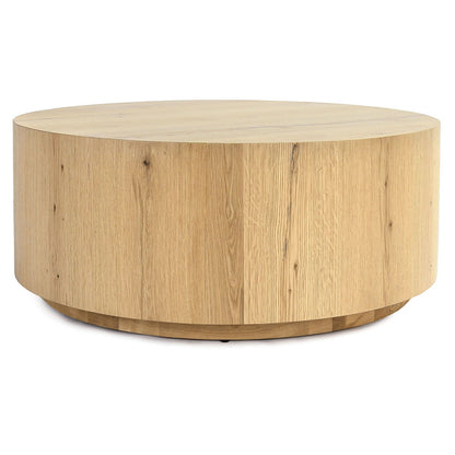 Layne - Round Coffee Table With Casters