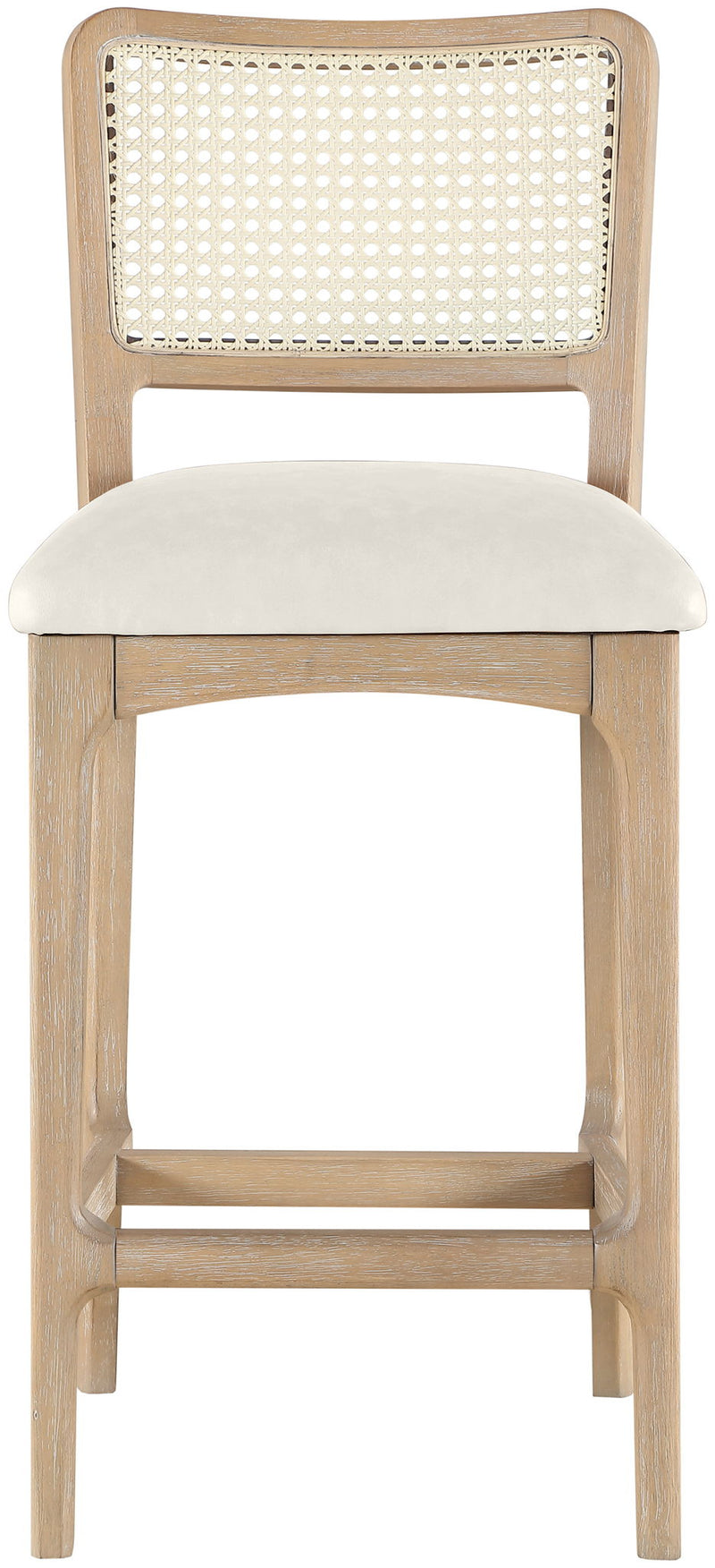 Atrium - Counter Stool With Brushed Natural Base (Set of 2)