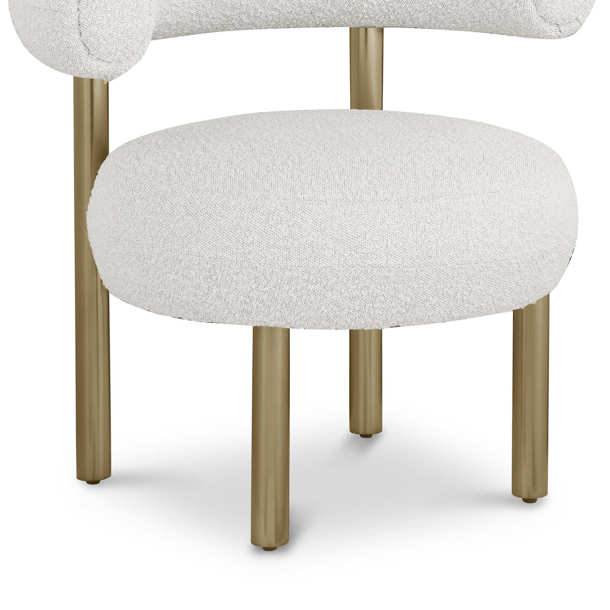 Bordeaux - Boucle Fabric Accent Chair