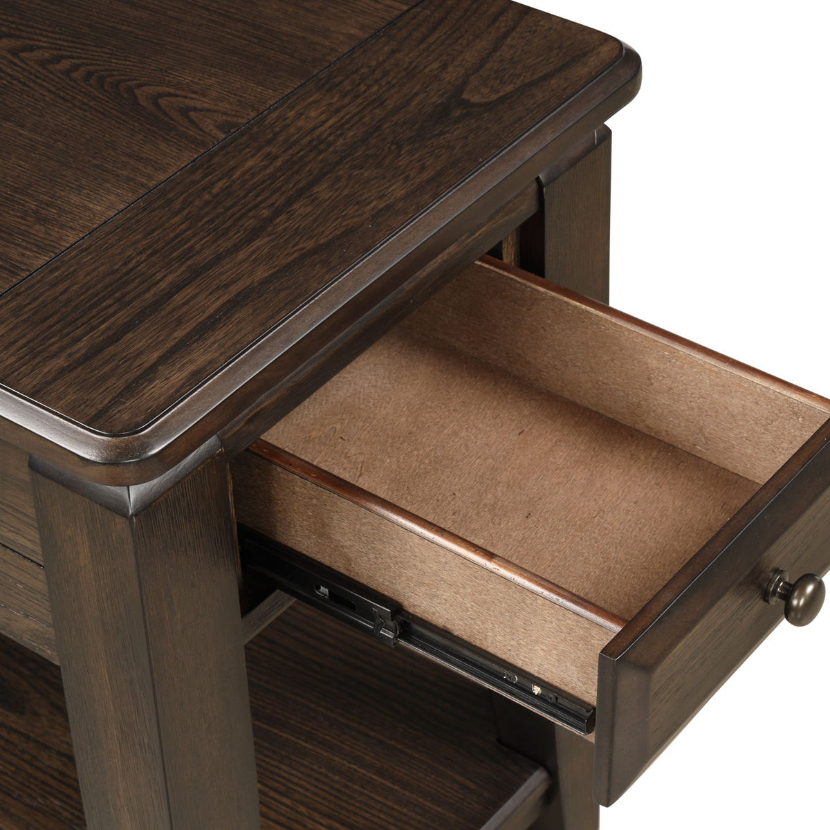 Traditional Table With Storage