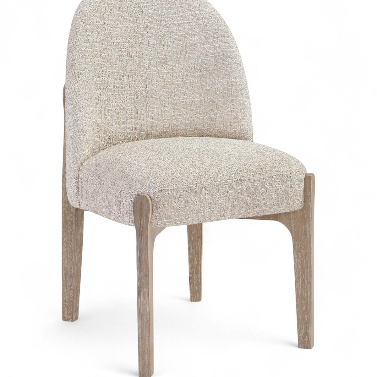 Torino - Upholstered Dining Chair With Brushed Natural Base (Set of 2)