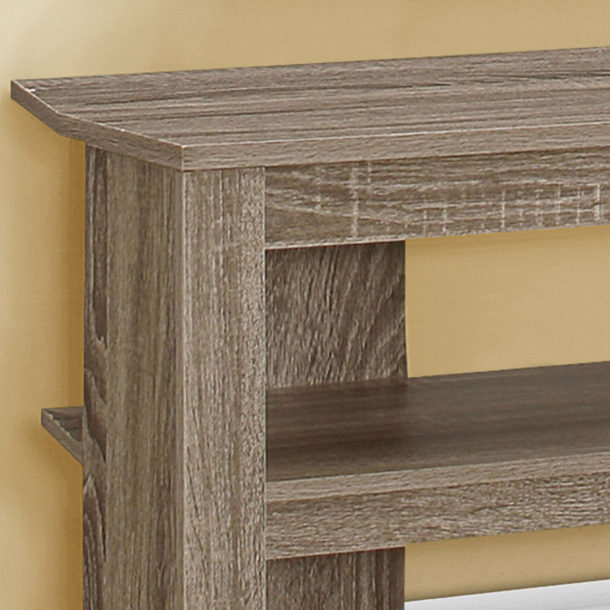 TV Stand, Console, Media Entertainment Center, 3 Storage Shelves
