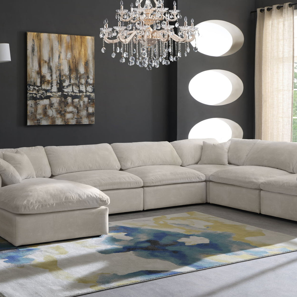 Cozy - 7 Piece Modular Sectional
