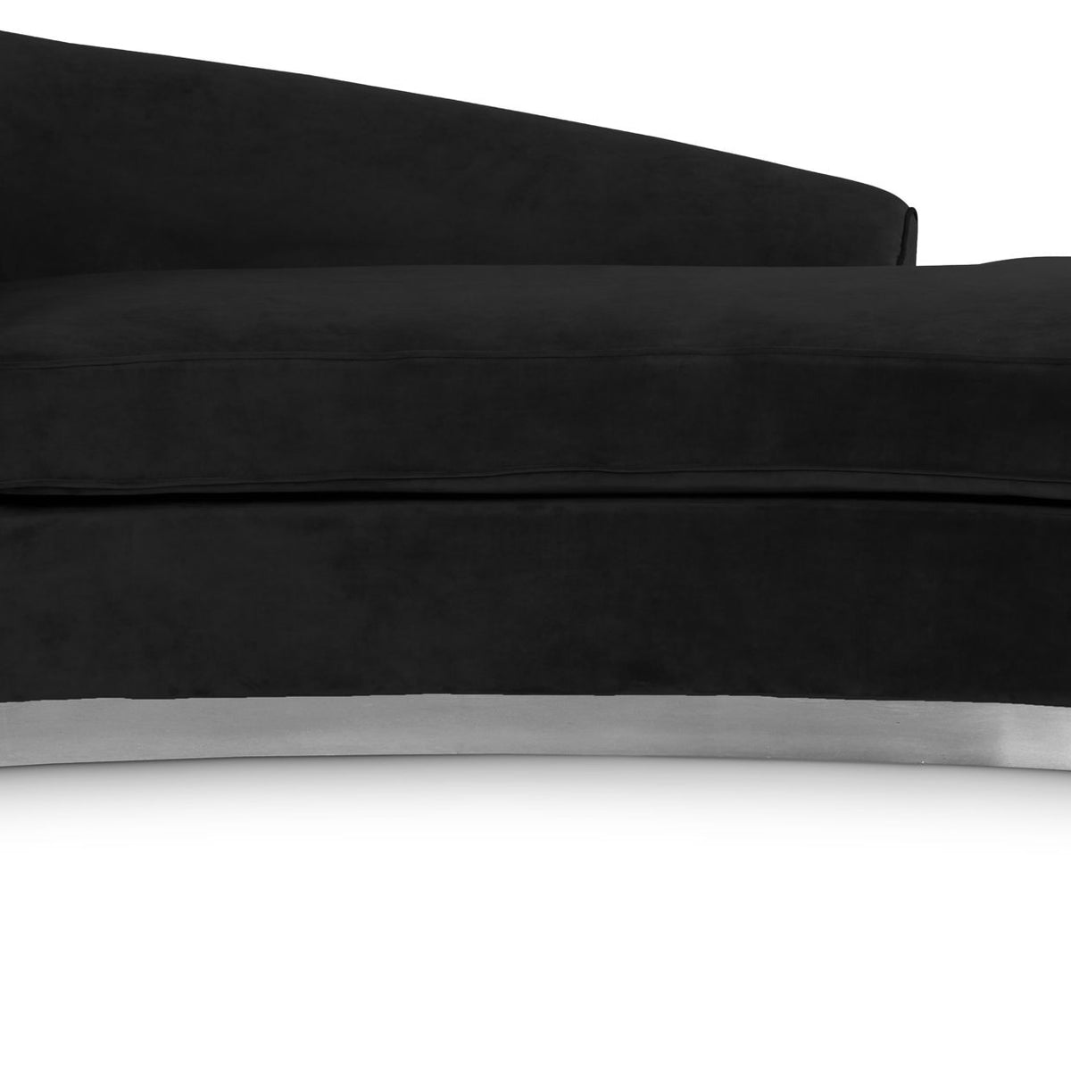 Julian - Chaise with Chrome Base