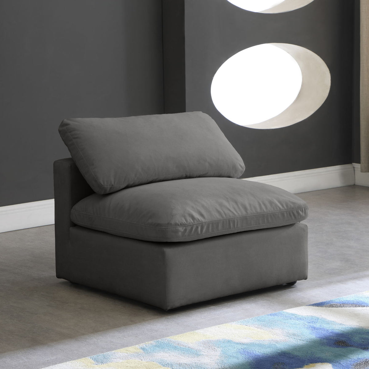 Plush - Modular Armless Chair