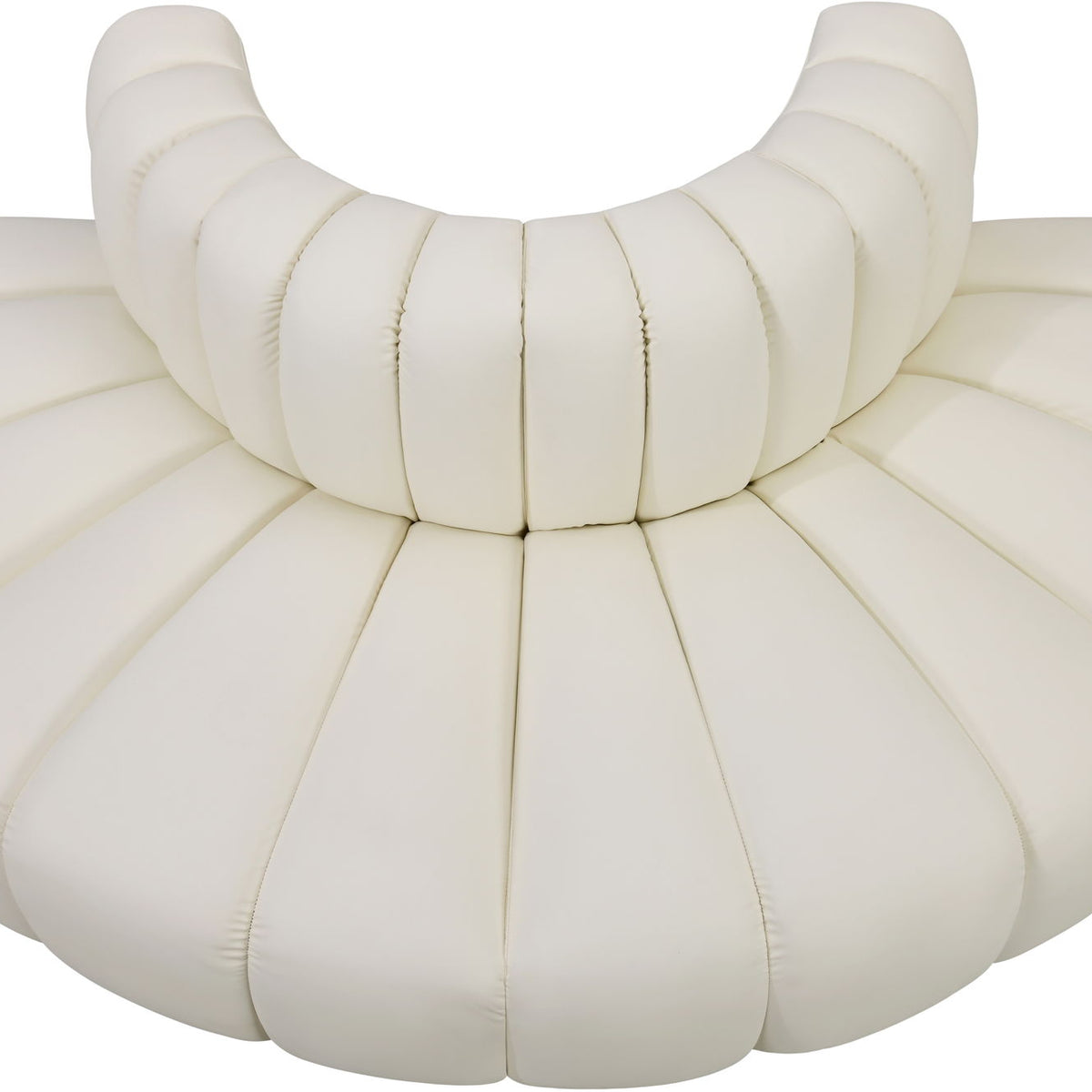 Arc - Faux Leather 4 Piece Modular Sofa