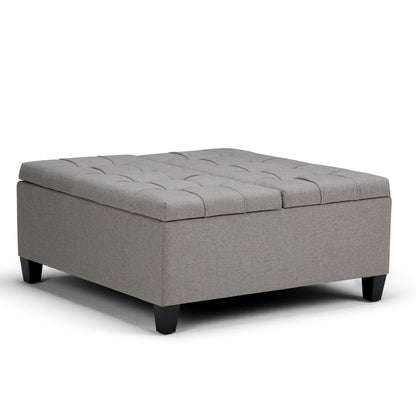 Harrison - Upholstered Coffee Table Storage Ottoman